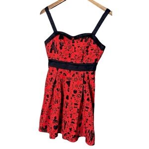 Disney Snow White Sateen apple Swing Dress Hot Topic 1 Sweetheart Whimsigoth